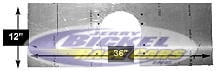 Motor Plate JBRC9022 Universal SB/Ford C